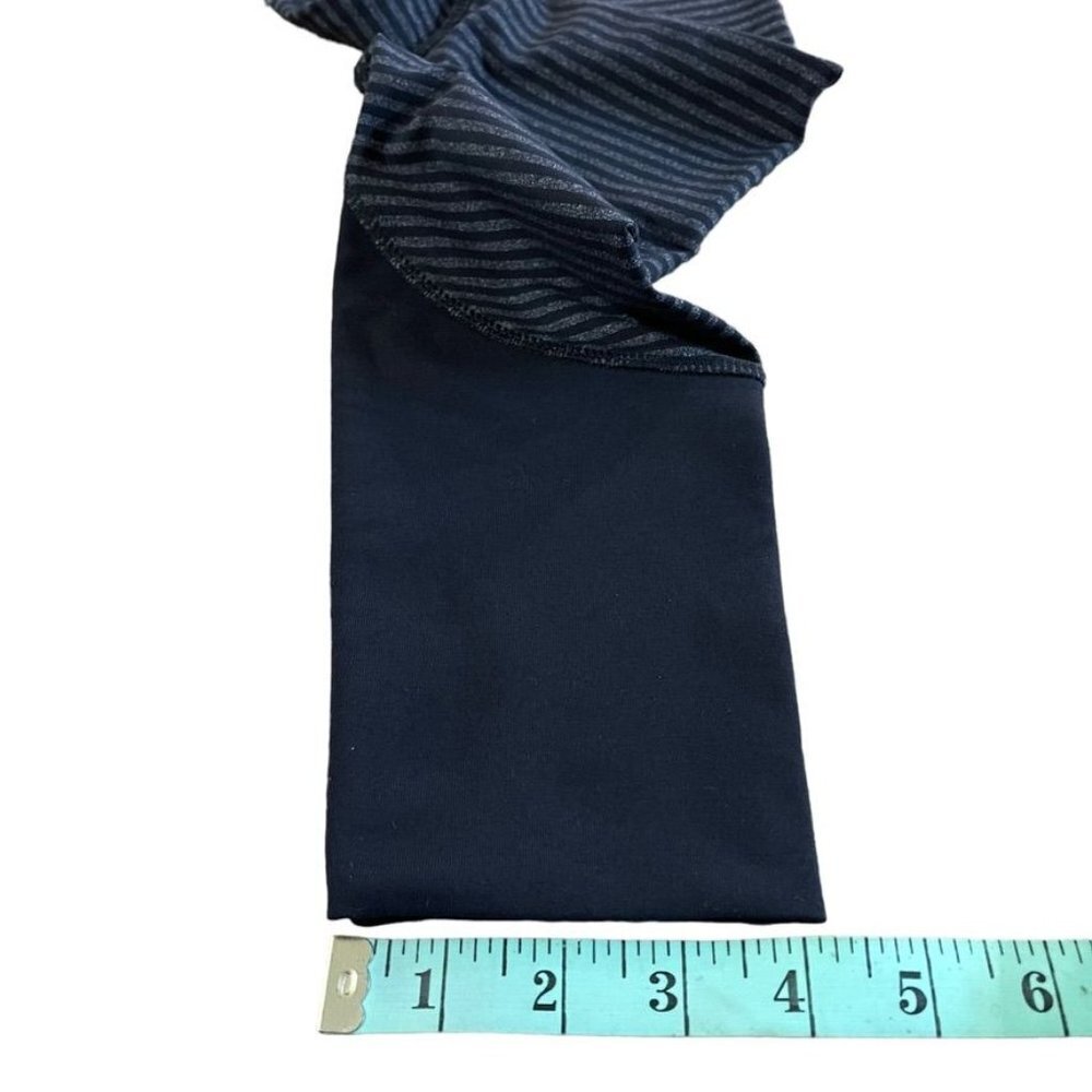 Kyodan Women Striped Black and Gray Athletic Sport Yoga Leggings Size M NWOT - Picture 9 of 10